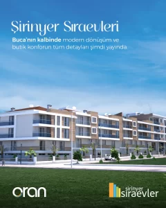 Buca’nın Yeni Mimari İmzası: Şirinyer Sıraevleri