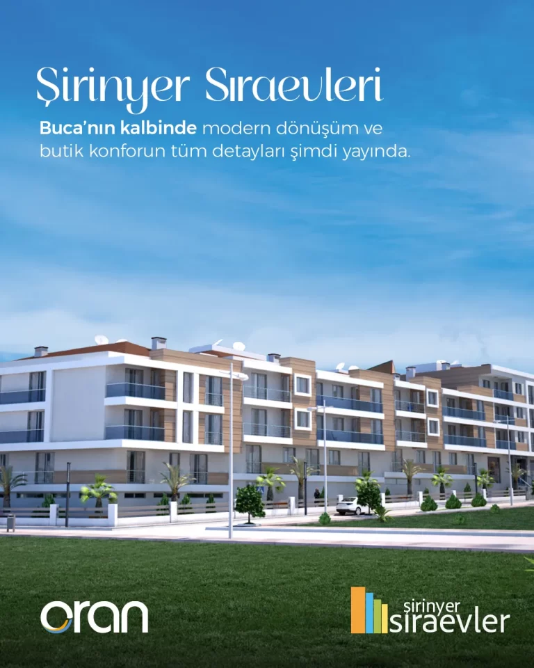 Buca’nın Yeni Mimari İmzası: Şirinyer Sıraevleri