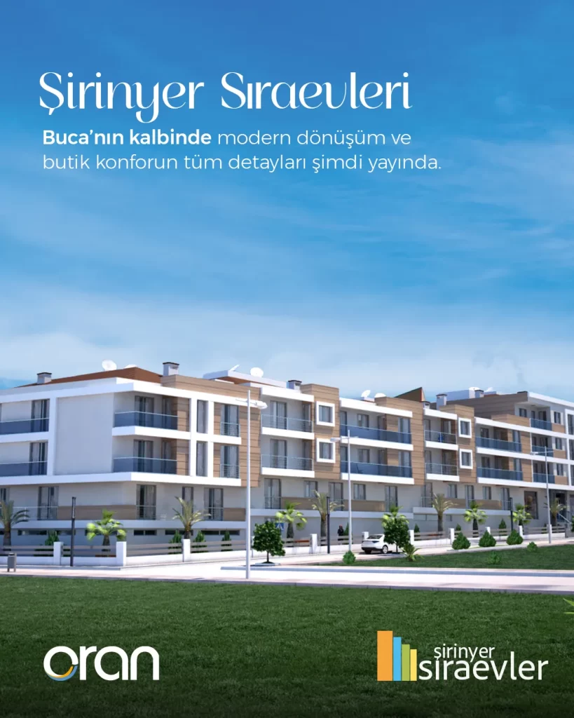 Buca’nın Yeni Mimari İmzası: Şirinyer Sıraevleri